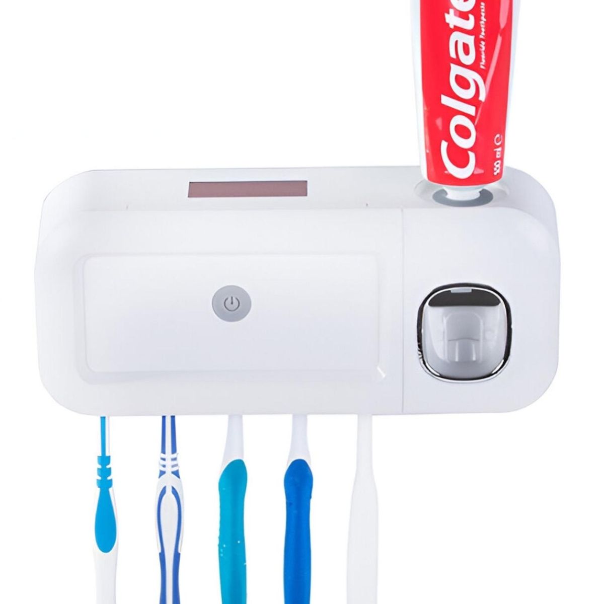 MINARI - Porta Cepillos con Dispensador y Esterilizador UV Recargable DC30