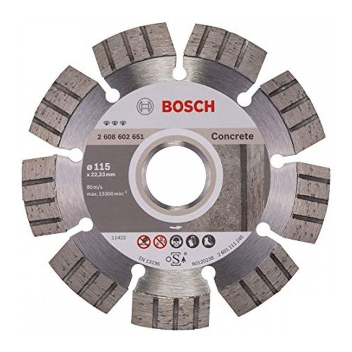 BOSCH - Disco Best Para Hormigon Duro Y Hormigon Armado 4-1/2 Bosch