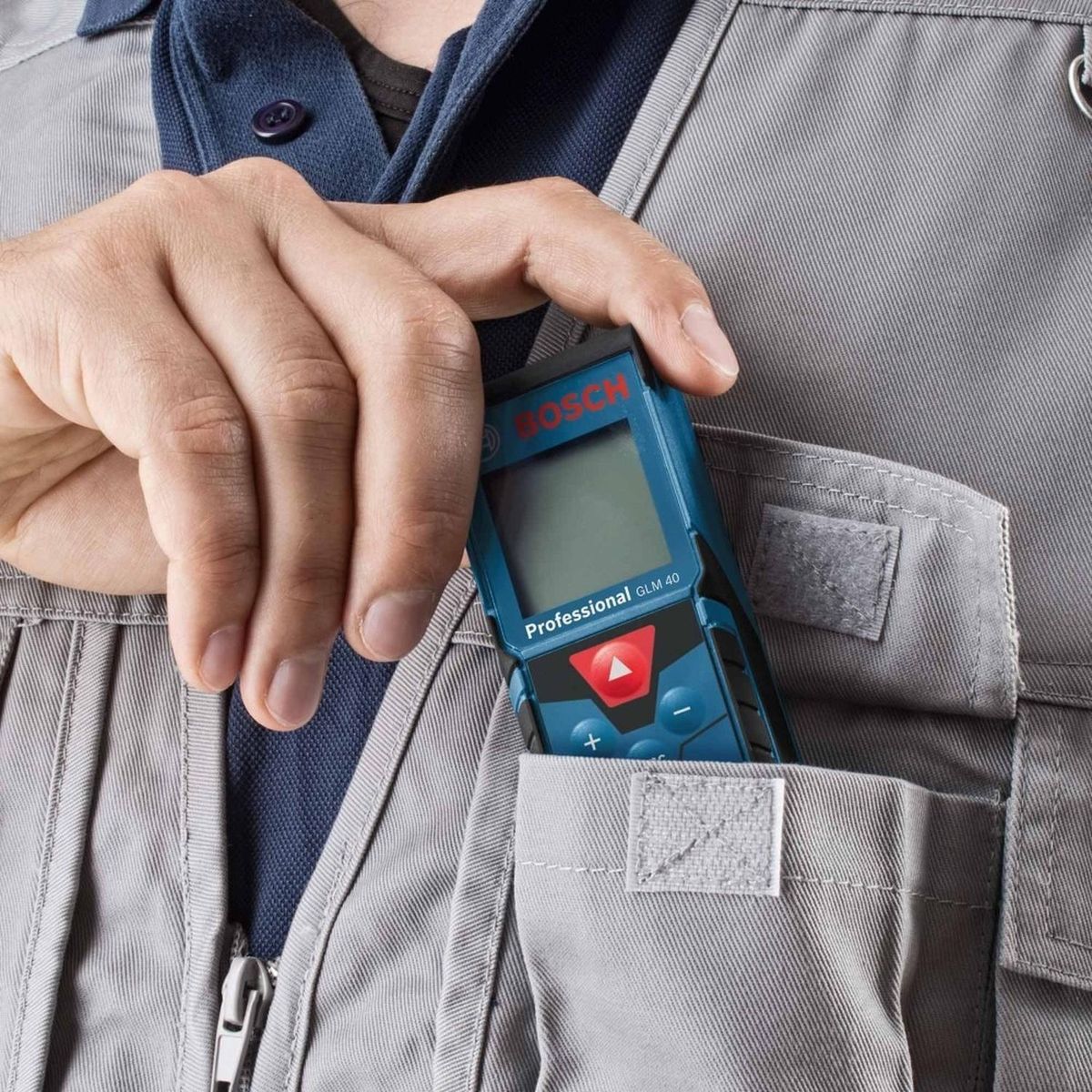 BOSCH - Medidor De Distancia Laser De Hasta 40 Metros Bosch Glm40