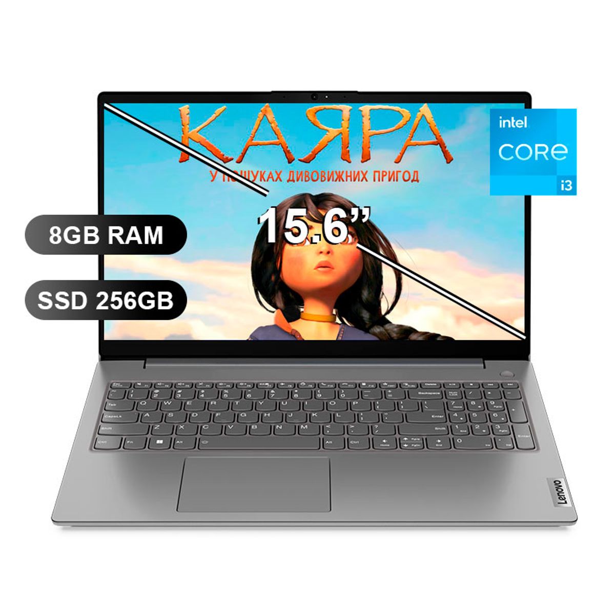 LENOVO - LAPTOP LENOVO V15 G3 IAP I3-1215U 8GB SSD256GB 15.6 82TT00SLLM SIN WINDOWS