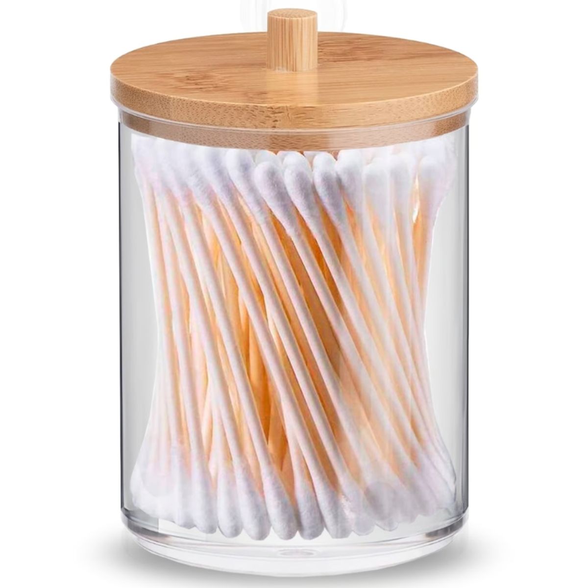 MINARI - Set Organizador Acrílico Multifuncional Hisopos Joyas Elegante A40-A172