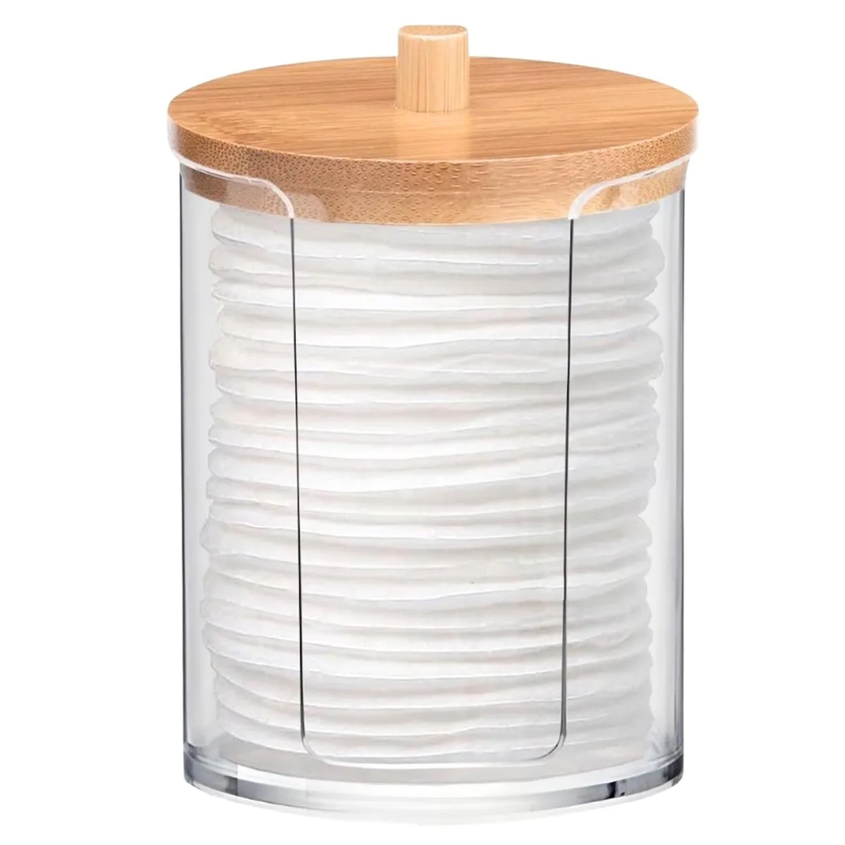 MINARI - Organizador Acrílico Dispensador de Discos Desmaquillantes A41