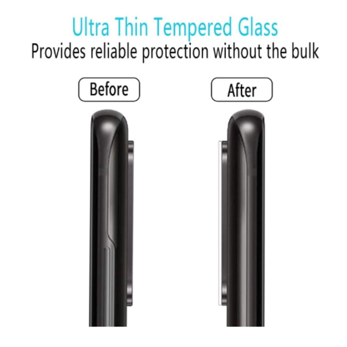 GENERICO - Mica de Cámara Trasparente para Samsung S10 LITE 2020