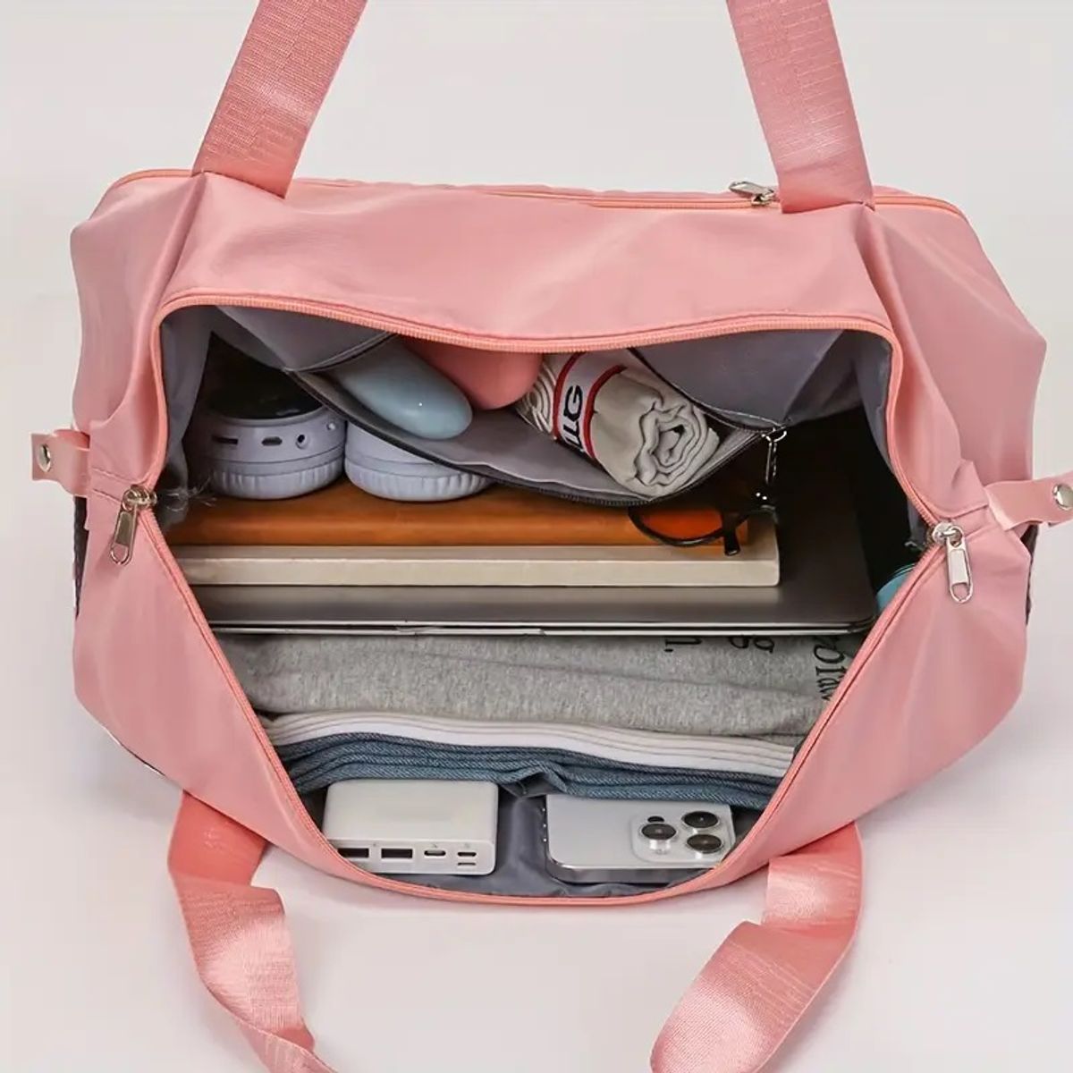 GENERICO - Bolso de viaje o gym portátiles para mujer