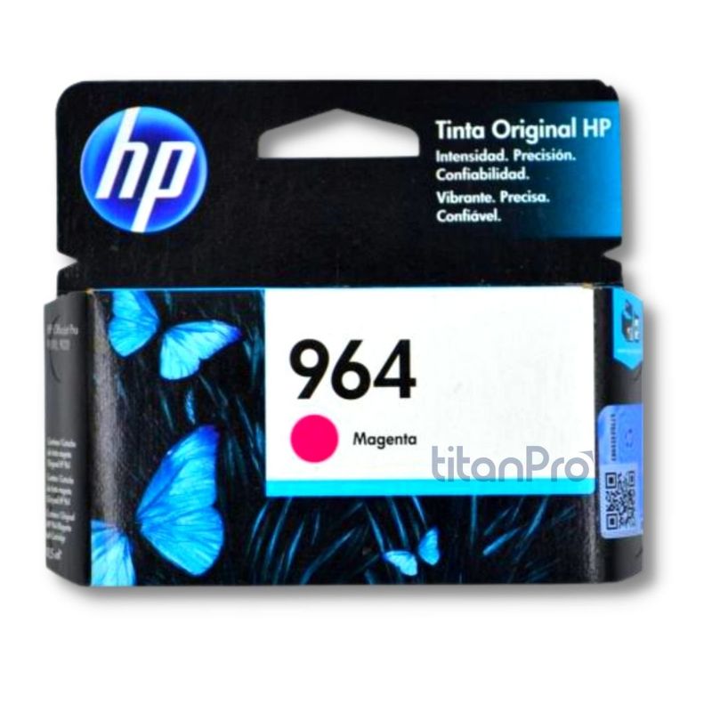 HP - Cartucho de Tinta HP 964 Magenta 3JA51AL Original