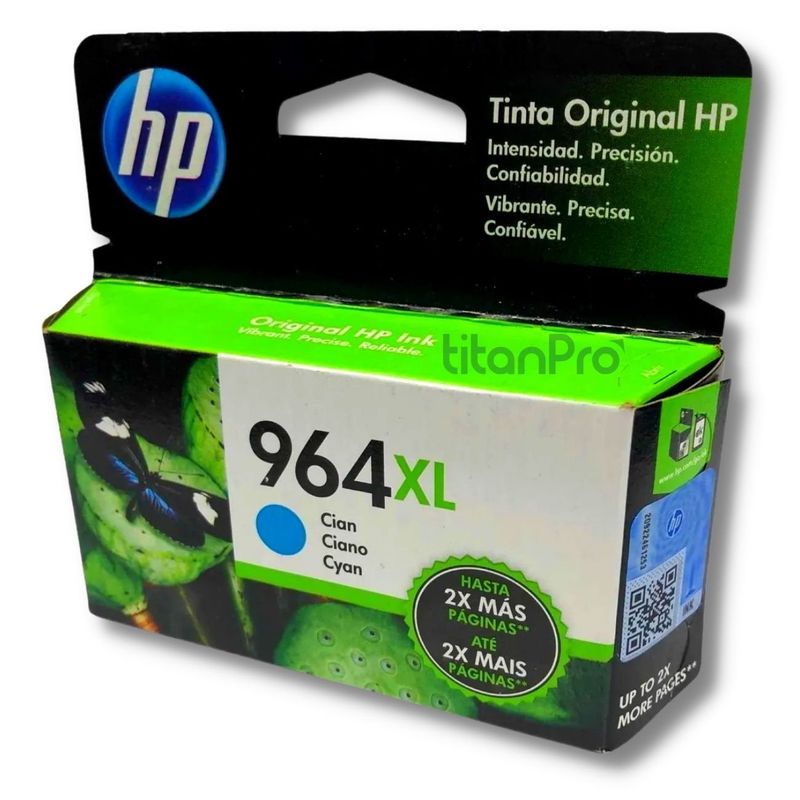 HP - Cartucho de Tinta HP 964XL Cyan 3JA54AL Original