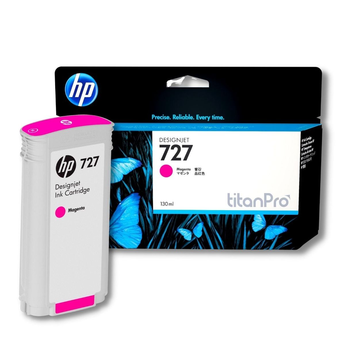 HP - Cartucho de Tinta HP 727 Magenta B3P20A Original