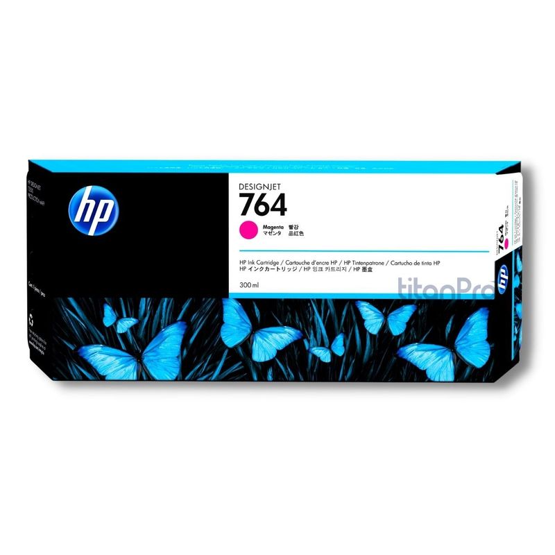 HP - Cartucho de Tinta HP 764 Magenta C1Q14A Original