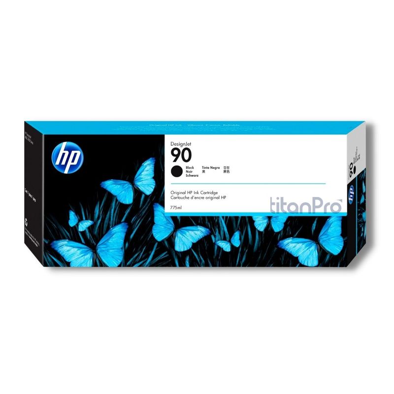 HP - Cartucho de Tinta HP 90 Negro C5059A Original