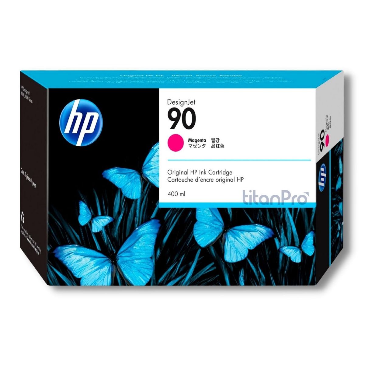 HP - Cartucho de Tinta HP 90 Magenta C5063A Original