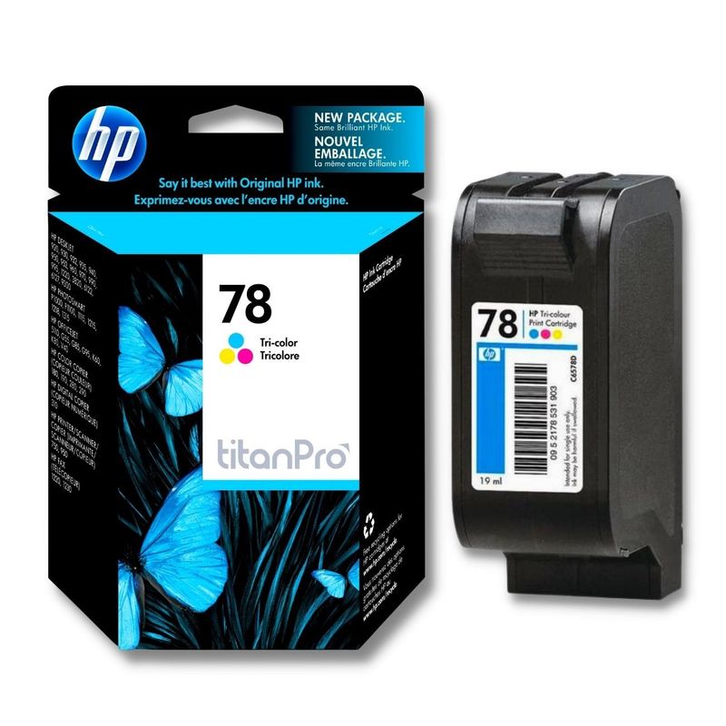 HP - Cartucho de Tinta HP 78 Tricolor C6578DL Original
