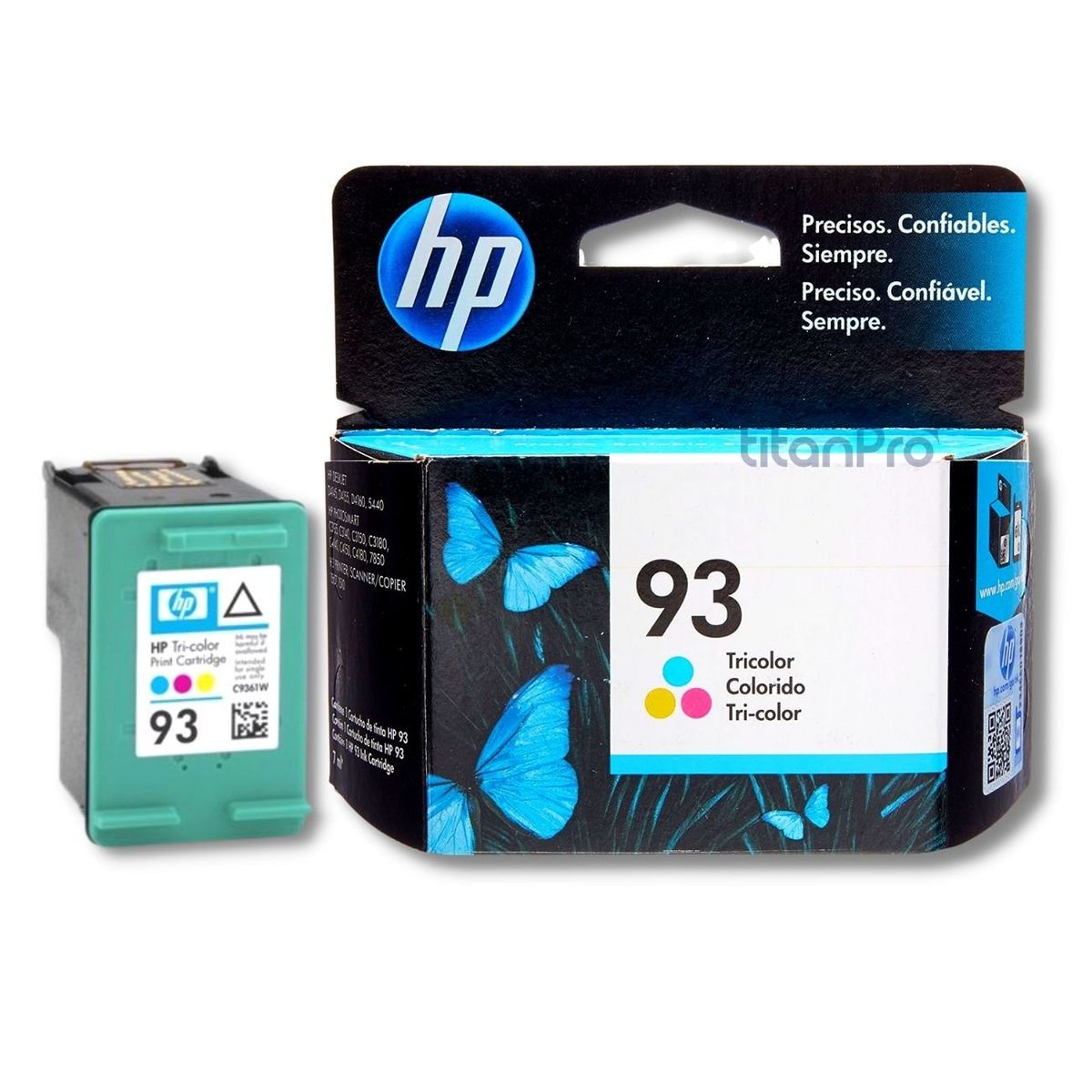 HP - Cartucho de Tinta HP 93 Tricolor C9361WL Original