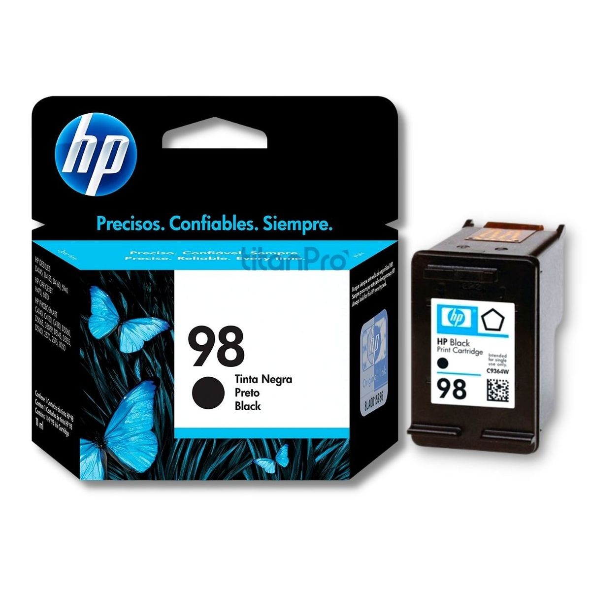 HP - Cartucho de Tinta HP 98 Negro C9364WL Original
