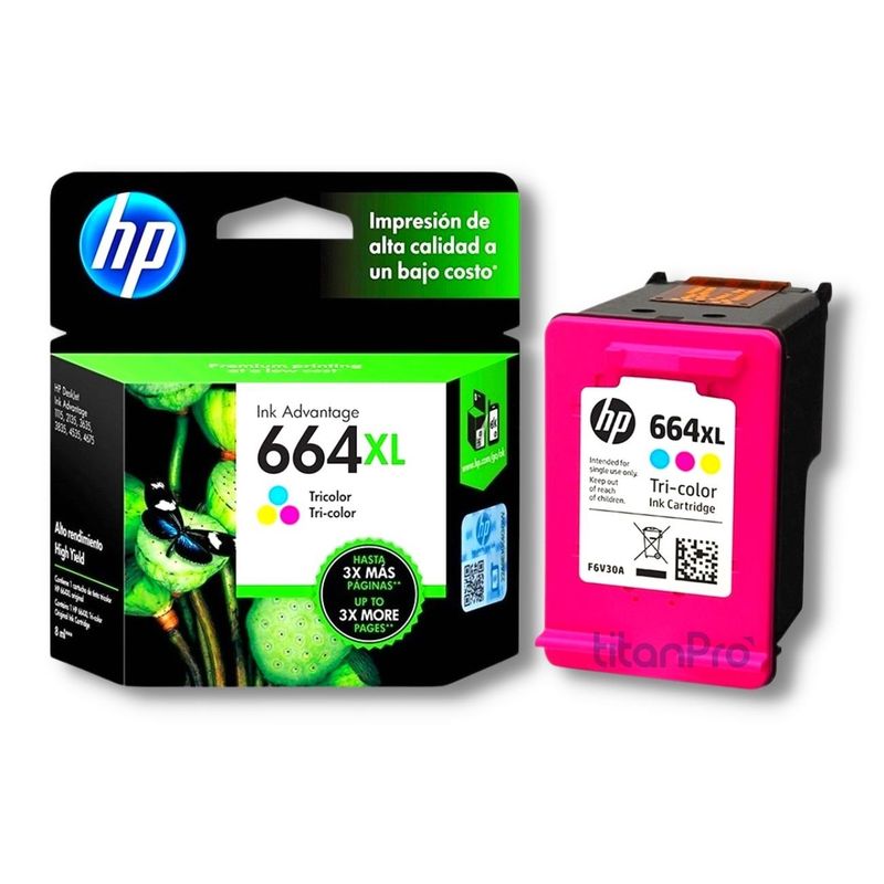 HP - Cartucho de Tinta HP 60XL Tricolor CC644WL Original