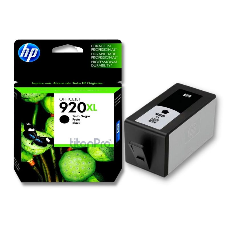 HP - Cartucho de Tinta HP 920XL Negro CD975AL Original