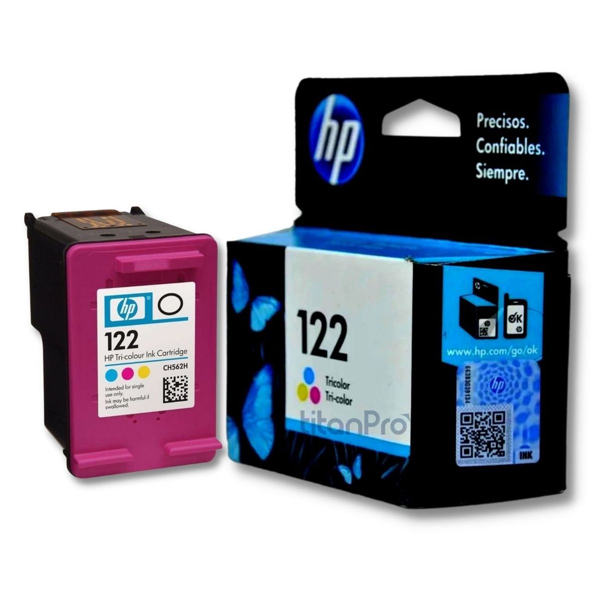 HP - Cartucho de Tinta HP 122 Tricolor CH562HL Original