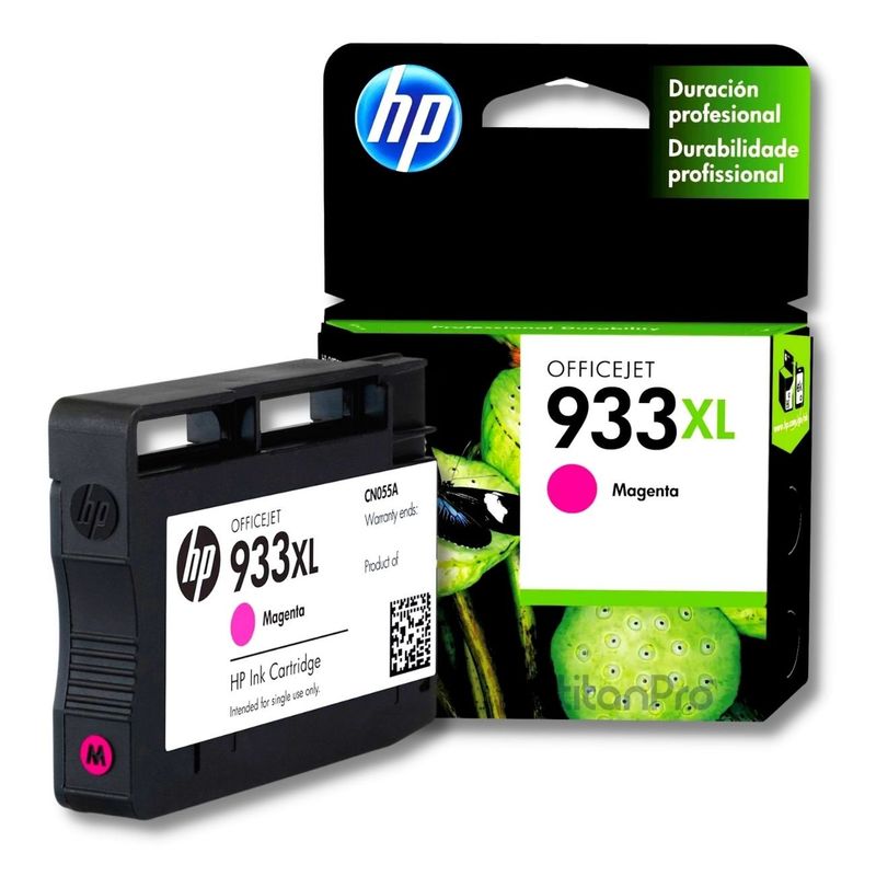 HP - Cartucho de Tinta HP 933XL Magenta CN055AL Original