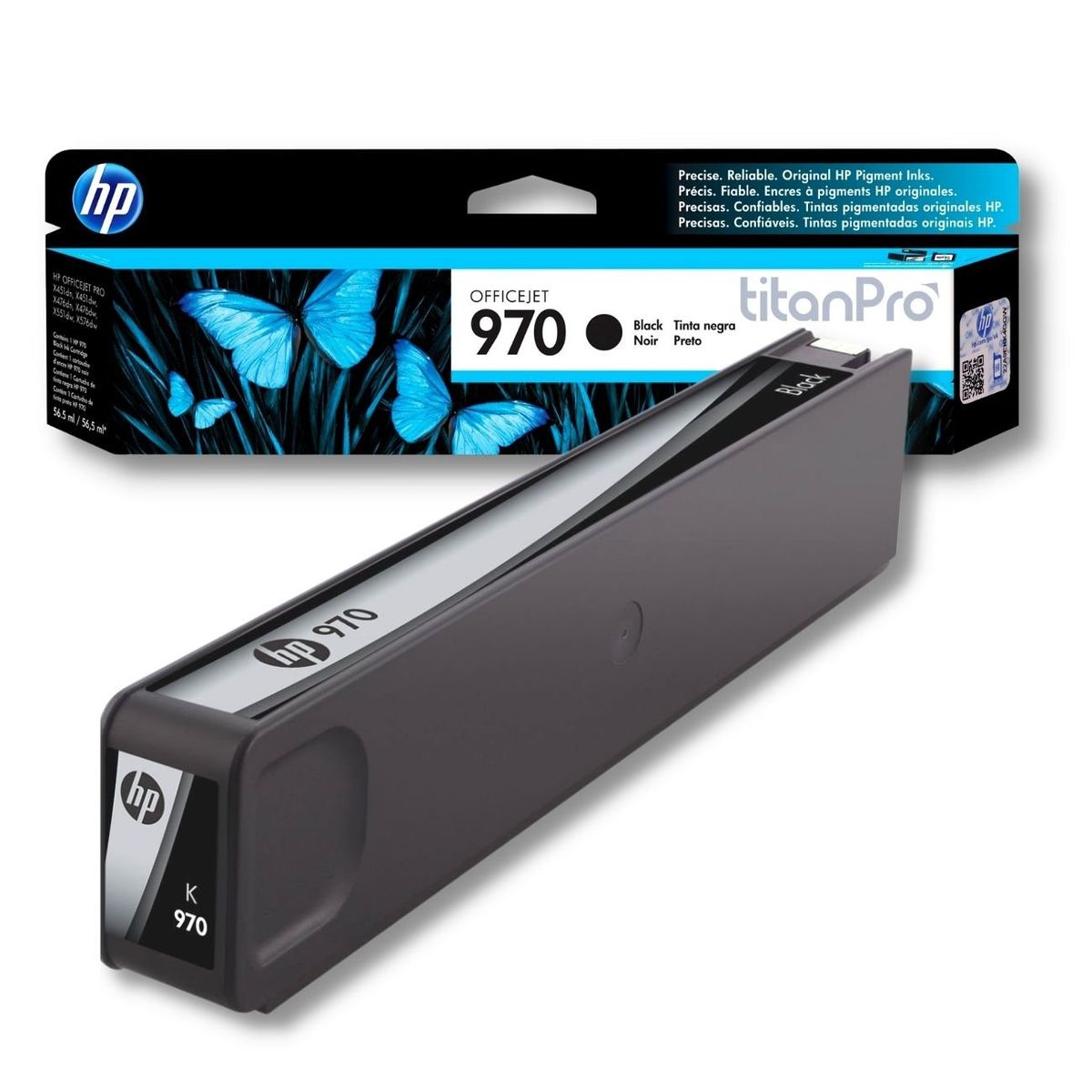 HP - Cartucho de Tinta HP 970 Negro CN621AM Original