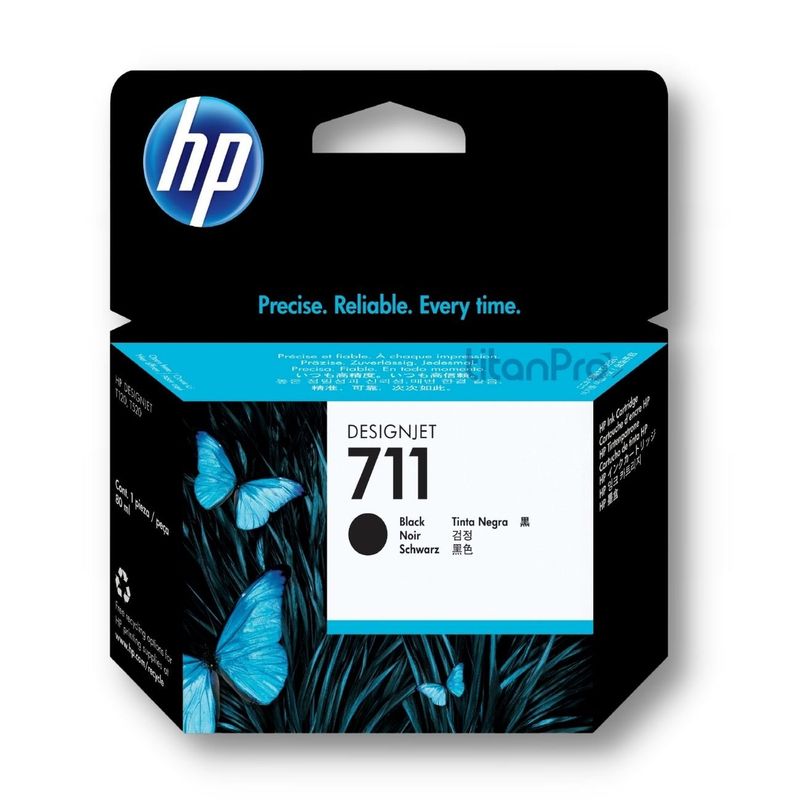 HP - Cartucho de Tinta HP 711 Negro CZ133A Original