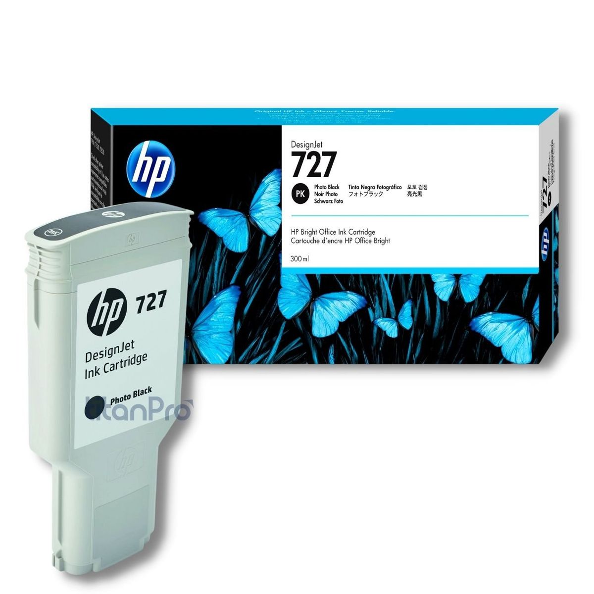 HP - Cartucho de Tinta HP 727 Negro Fotografico F9J79A Original