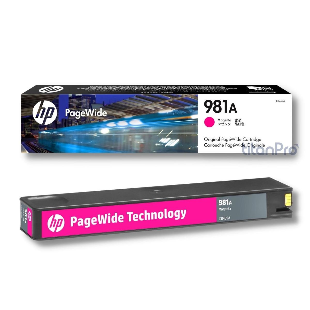 HP - Cartucho de Tinta HP 981A Magenta J3M69A Original