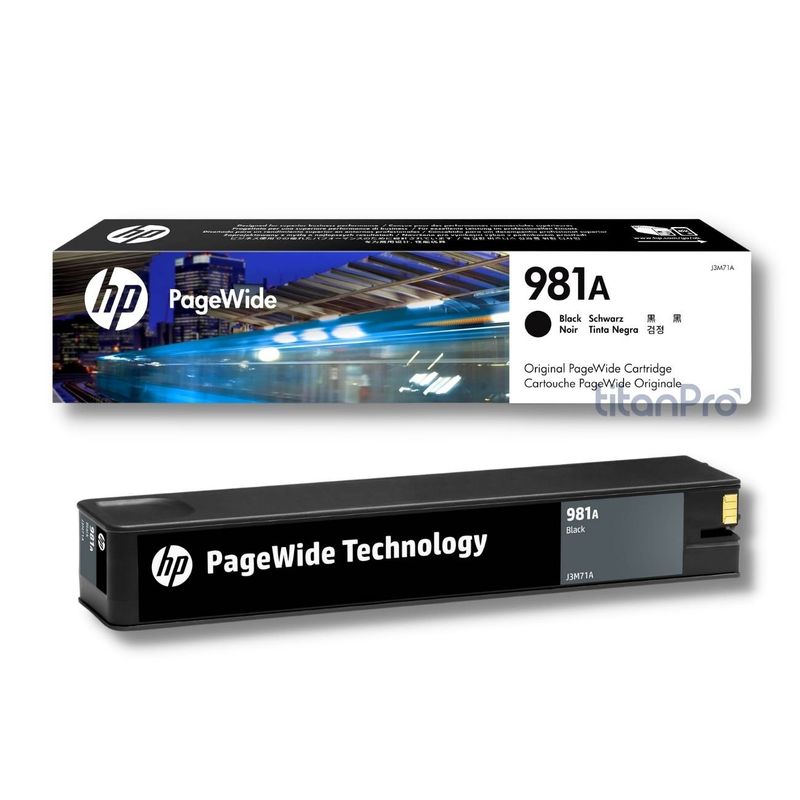 HP - Cartucho de Tinta HP 981A Negro J3M71A Original