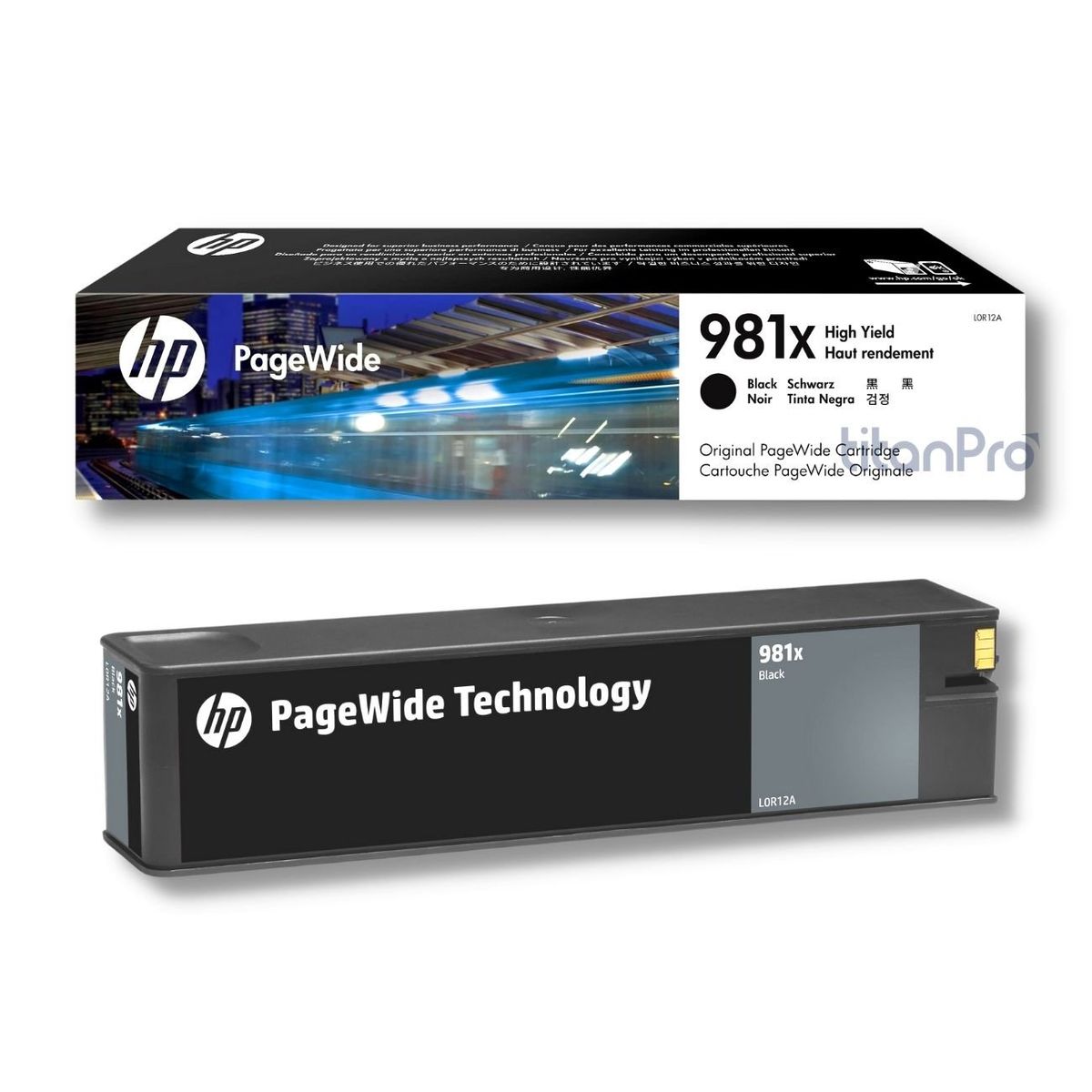 HP - Cartucho de Tinta HP 981X Negro L0R12A Original