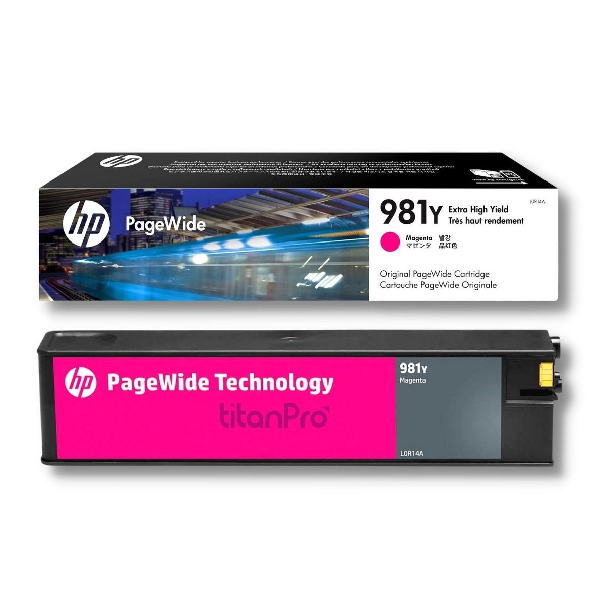 HP - Cartucho de Tinta HP 981Y Magenta L0R14A Original