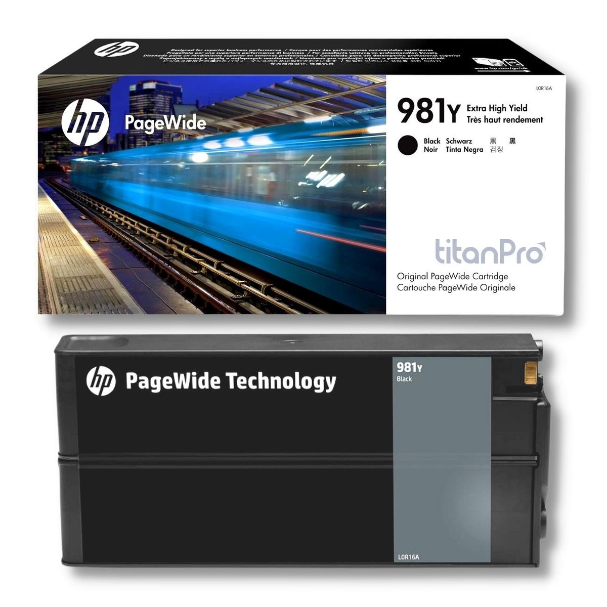 HP - Cartucho de Tinta HP 981Y Negro L0R16A Original