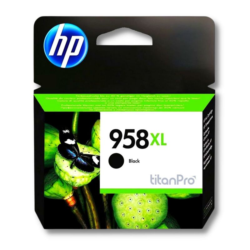 HP - Cartucho de Tinta HP 958XL Negro L0R41AL Original