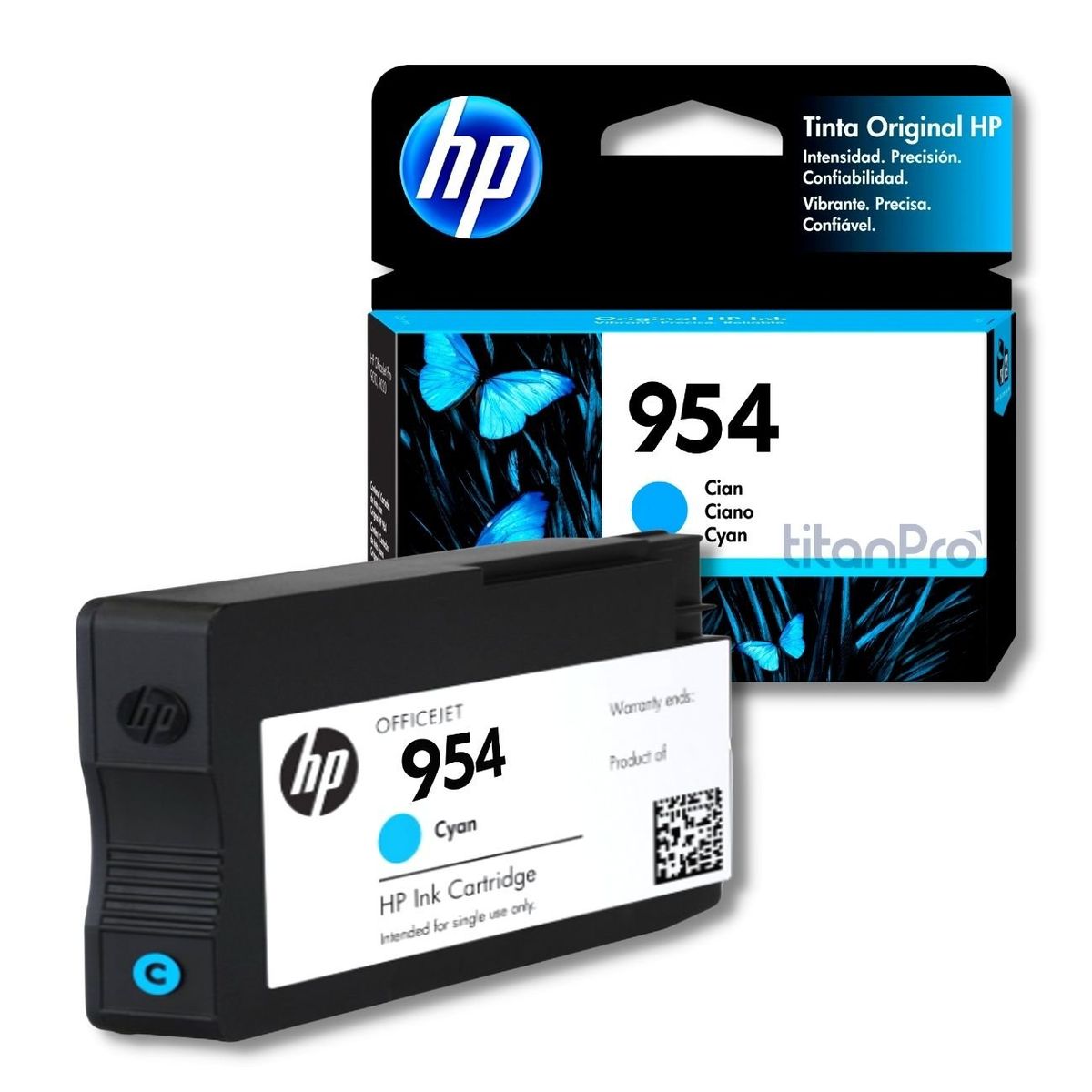 HP - Cartucho de Tinta HP 954 Cyan L0S50AL Original