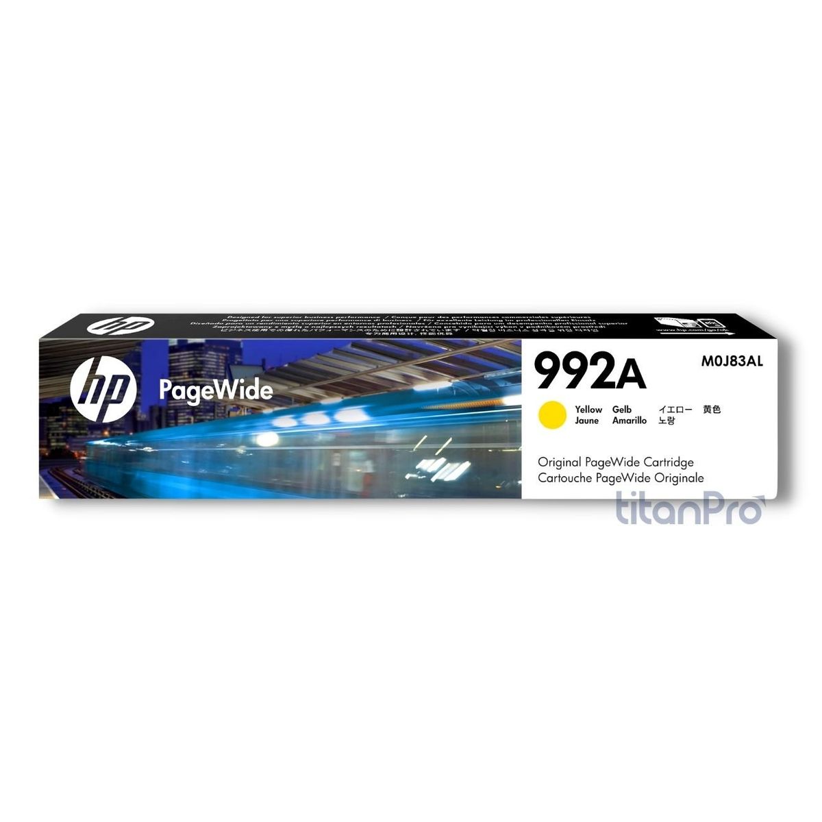 HP - Cartucho de Tinta HP 992A Amarillo M0J83AL Original