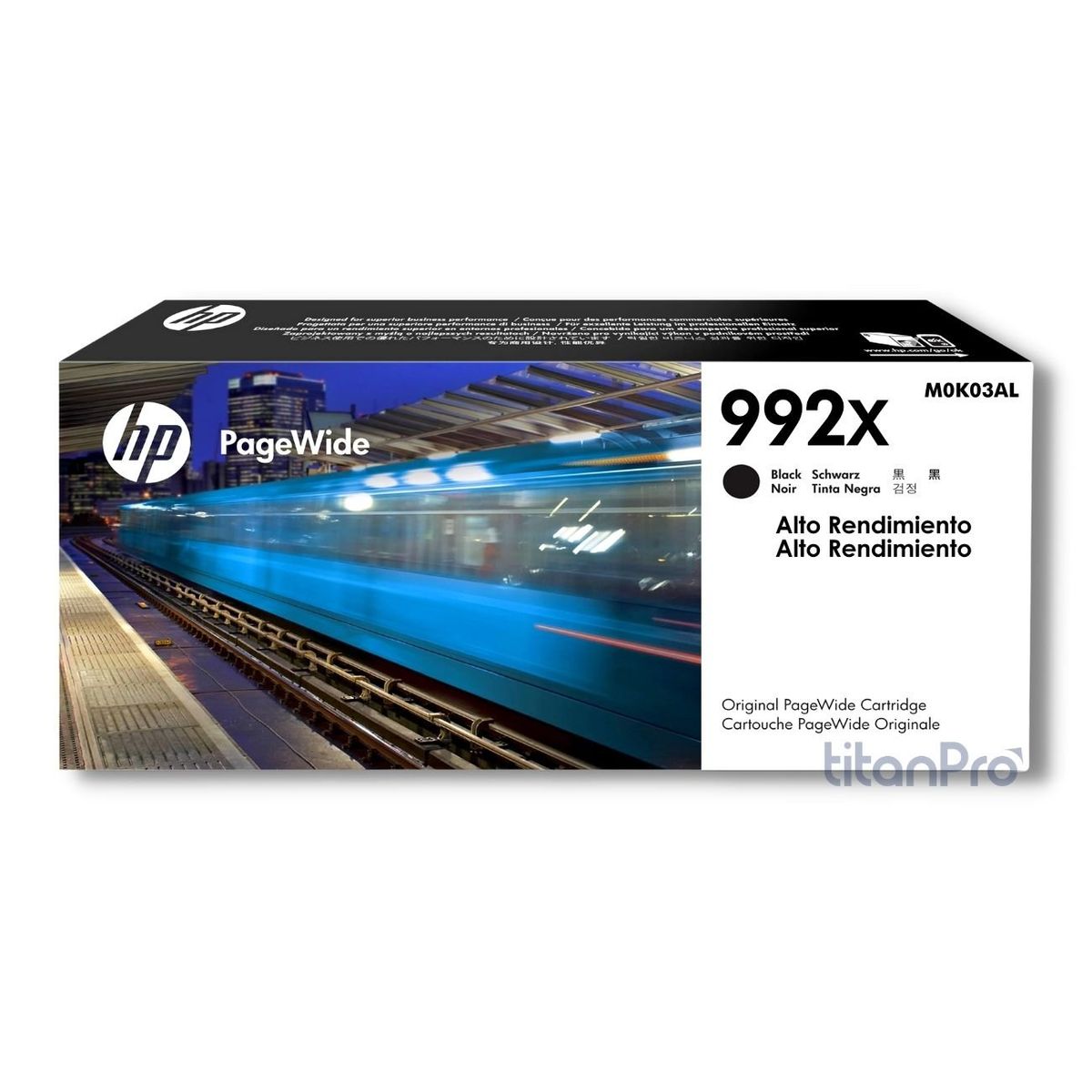 HP - Cartucho de Tinta HP 992X Negro M0K03AL Original