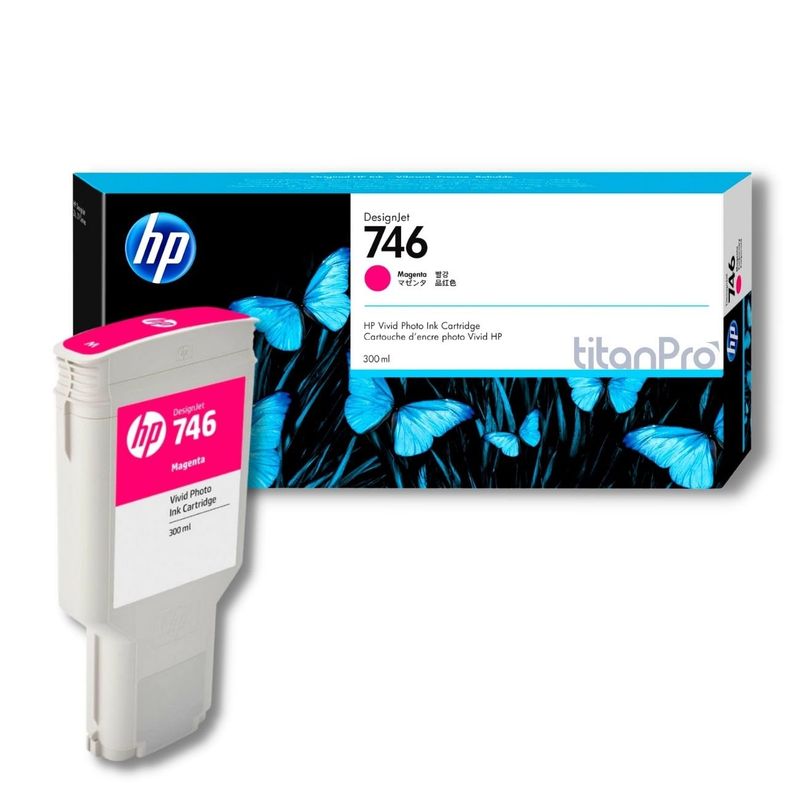 HP - Cartucho de Tinta HP 746 Magenta P2V78A Original