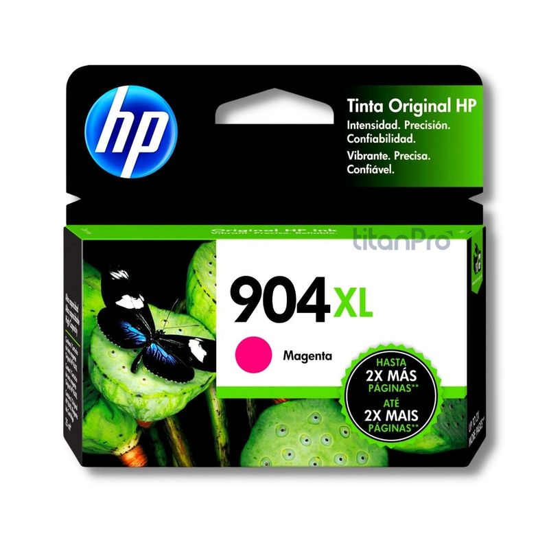 HP - Cartucho de Tinta HP 904XL Magenta T6M08AL Original