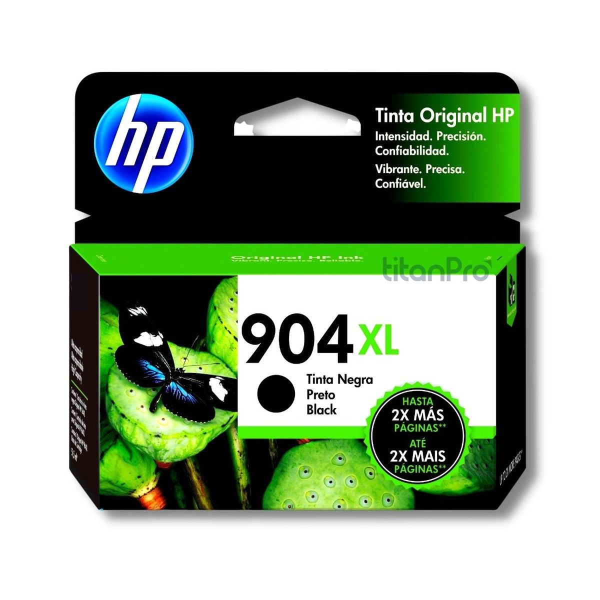 HP - Cartucho de Tinta HP 904XL Negro T6M16AL Original