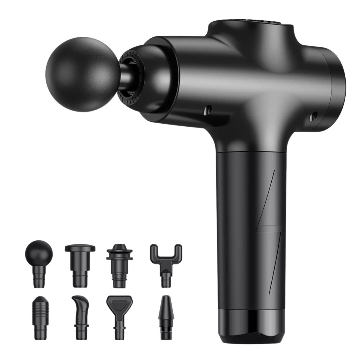 VICTORIA - Pistola Masaje De Tejido Profundo 8 cabezales 30 Velocidades