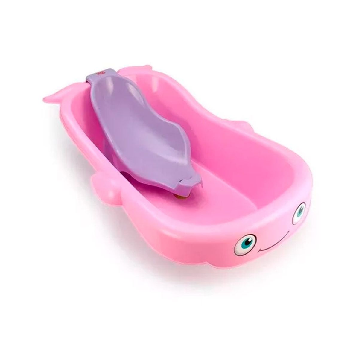 BASA - Bañera Ballenita Feliz Basa Rosada 8550+asiento