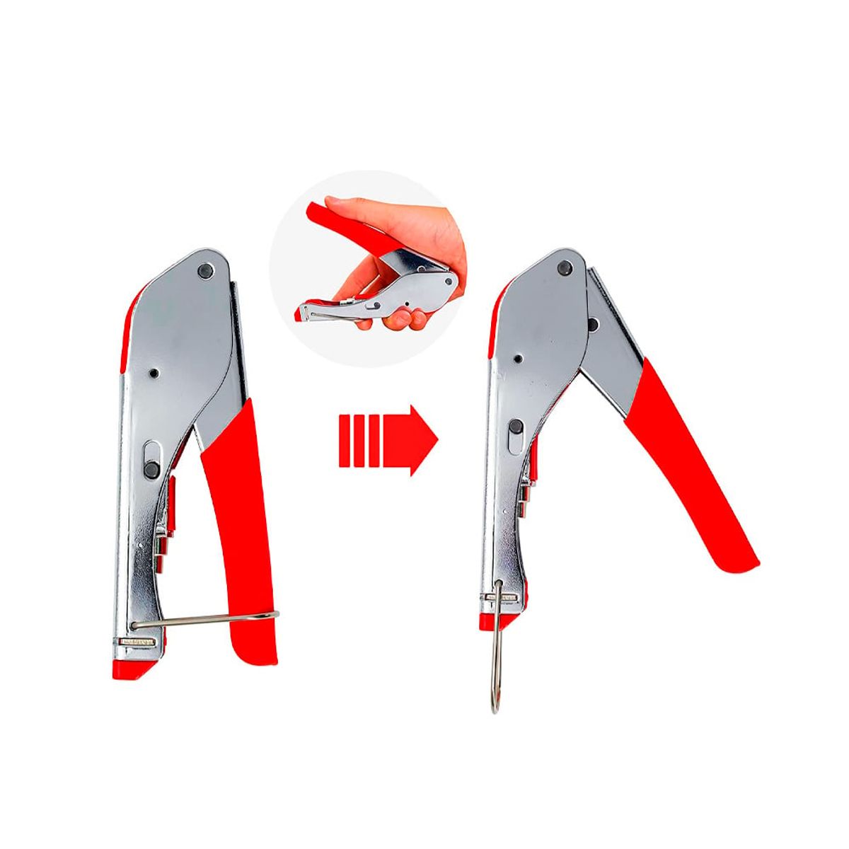 GENERICO - Alicate Crimping Ponchador Coaxial Rg-6