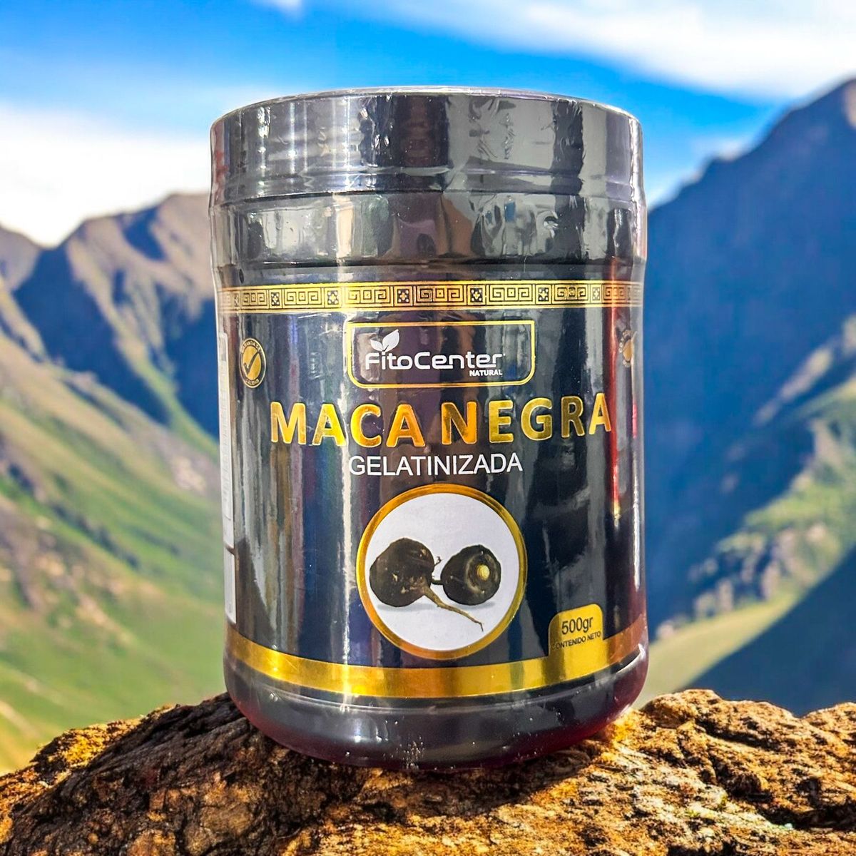 GENERICO - MACA NEGRA GELATINIZADA ENVASADA 500GR