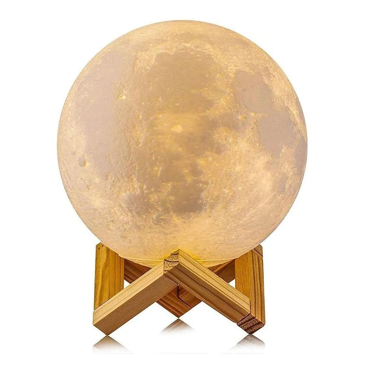 GENERICO - Lámpara de Luna LED de 8cm