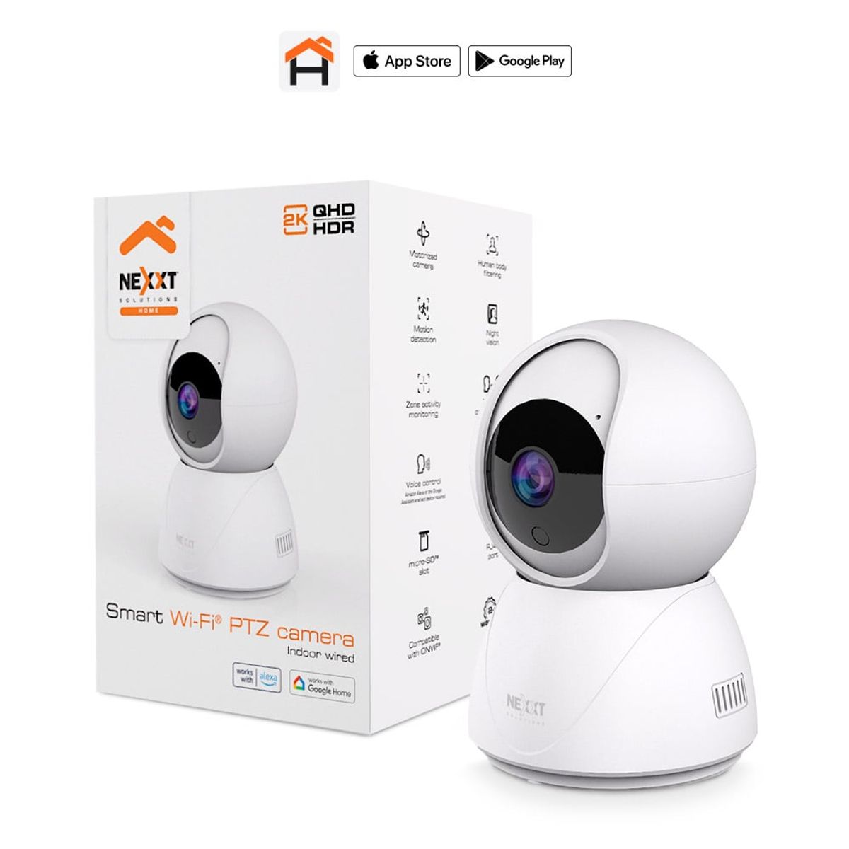 NEXXT SOLUTIONS - SMART CAMERA NEXXT 2K PARA INTERIOR NHC-IP11