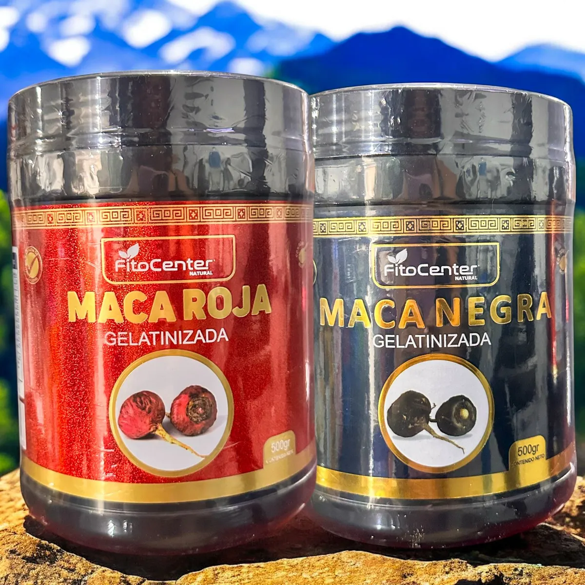 GENERICO - MACA ROJA GELATINIZADA ENVASADA 500GR