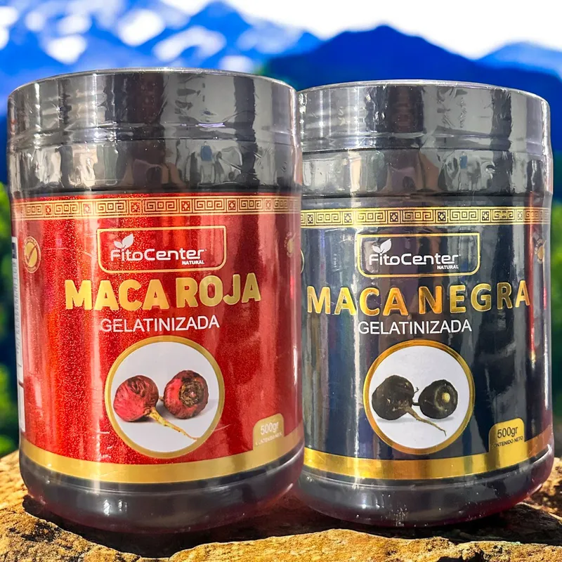 GENERICO - MACA ROJA GELATINIZADA ENVASADA 500GR