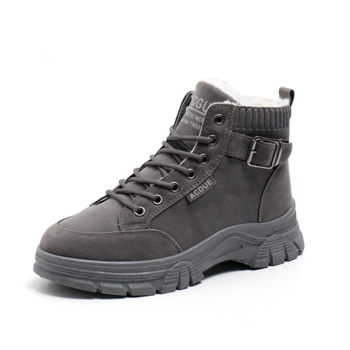 GENERICO - Botas de Invierno para Mujer Urbano - Gris