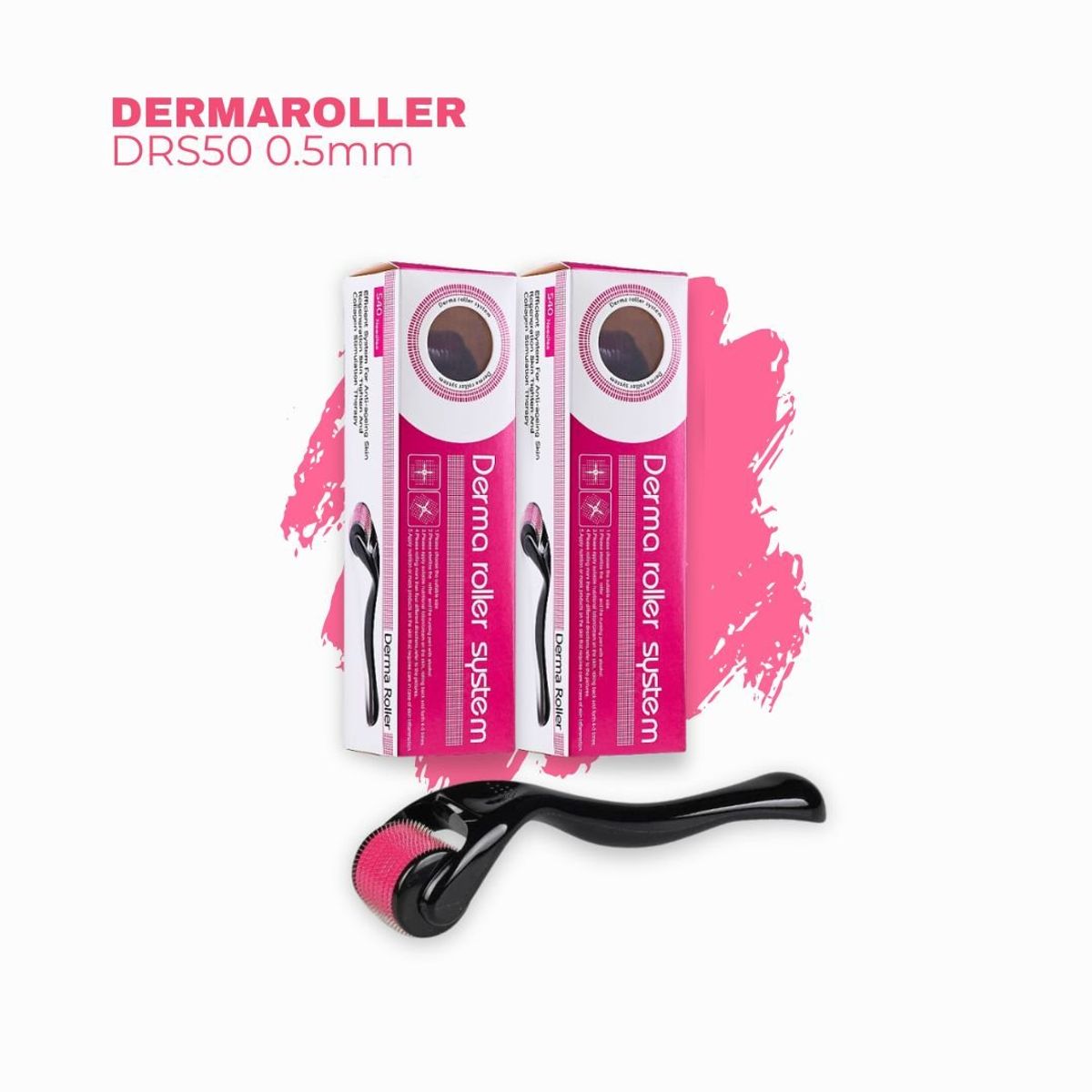 GENERICO - DermaRoller Drs50 05mm x2 Unids
