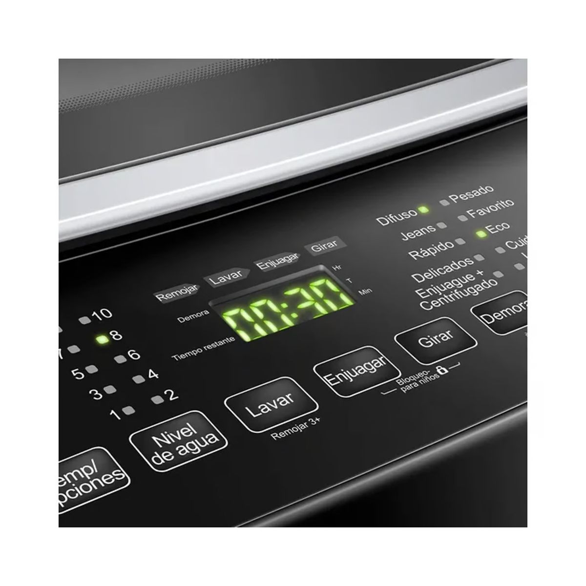 HISENSE - LAVADORA HISENSE WT3J1023UT Carga Superior Gris 10KG