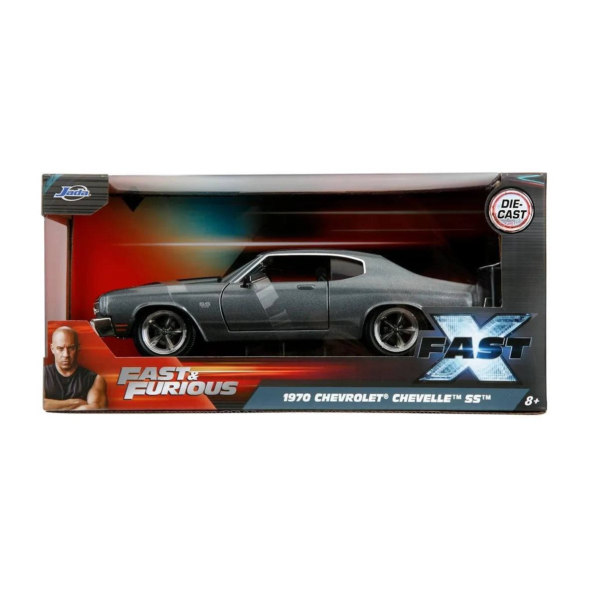 JADA TOYS - Chevrolet Chevelle Ss Rapidos Y Furiosos Escala 124 Metal