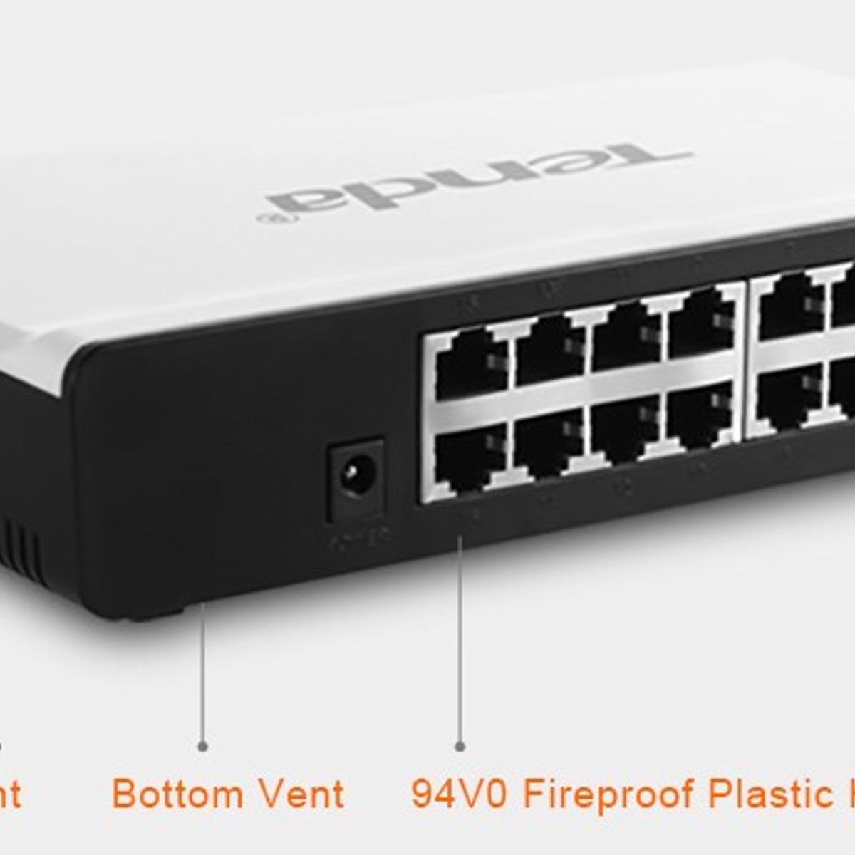 TENDA - Switch de 16 Puertos - 10/100M (S16)