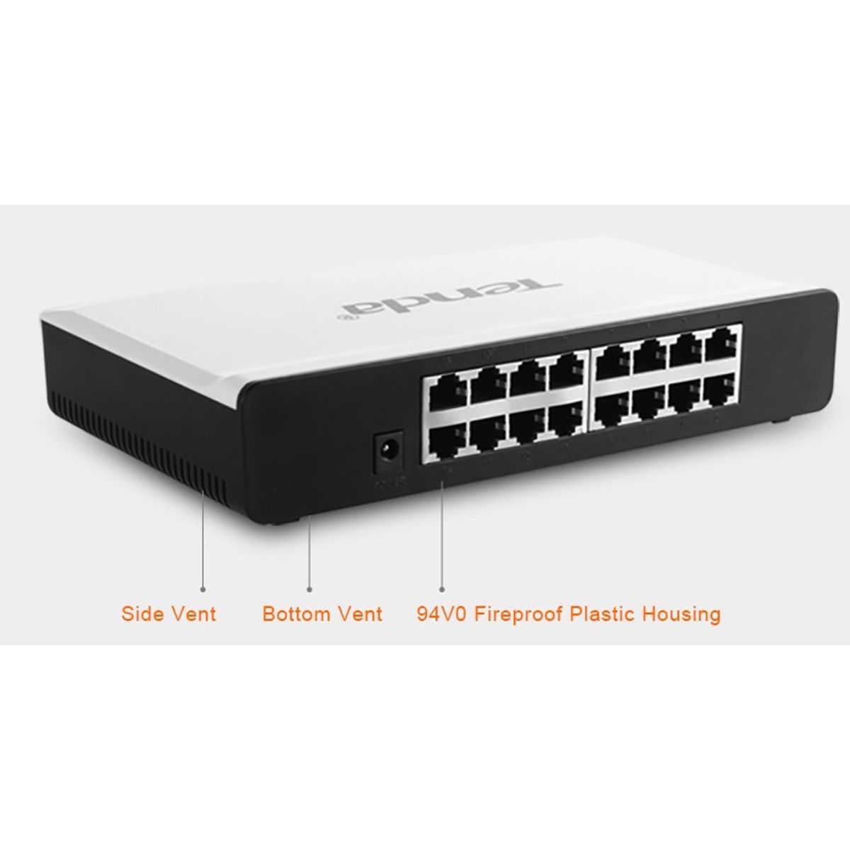 TENDA - Switch de 16 Puertos - 10/100M (S16)